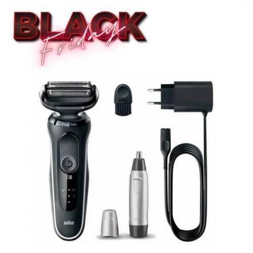 AFEITADORA BRAUN 51-W1000S + CORTAVELLO NARIZ EN10